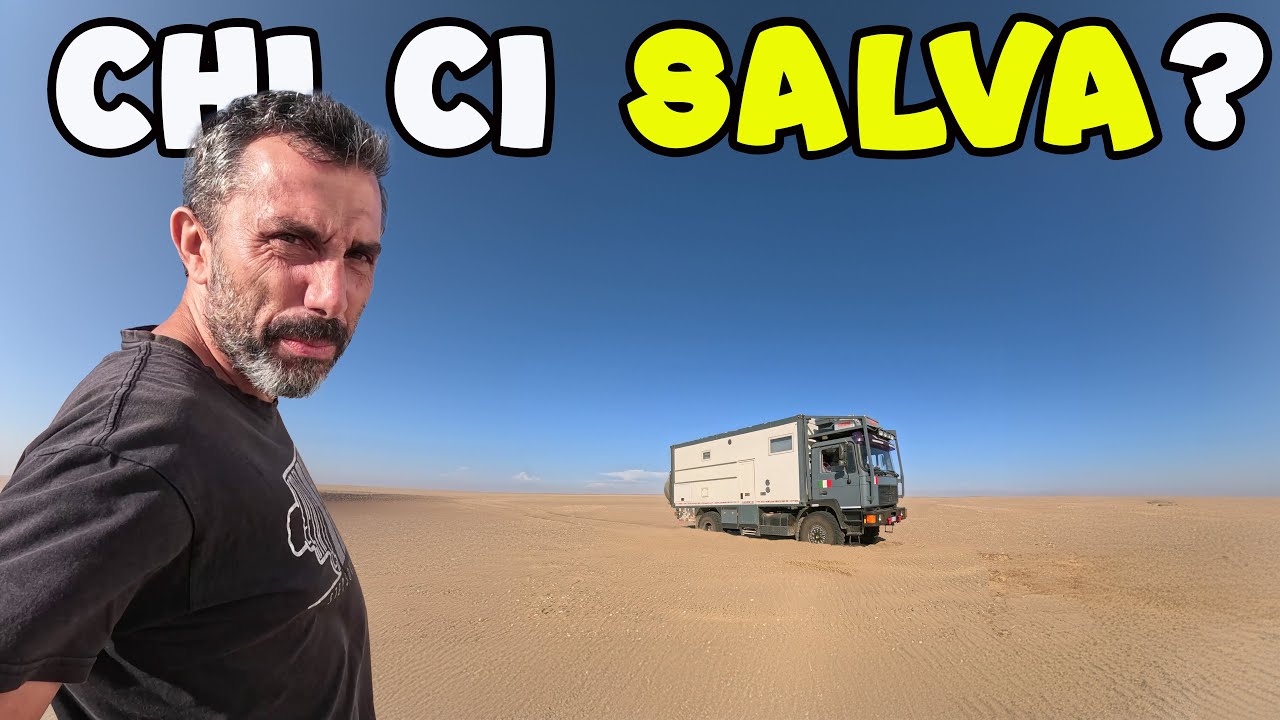 INSABBIATI E SOLI 😵 Il TEMUTISSIMO (a ragione) NAMIB DESERT in ANGOLA 🔥 Troppo RISCHIOSO per NOI? 😳