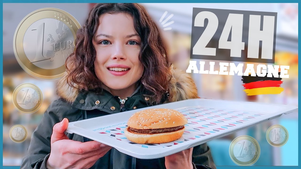 JE MANGE QUE DES TRUCS &Agrave; 1&euro; EN ALLEMAGNE PENDANT 24H - Claire