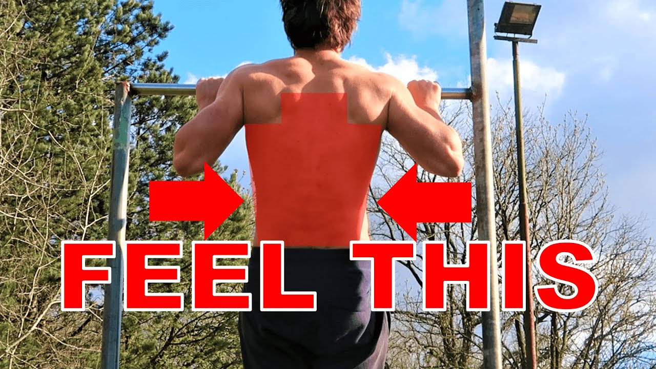 Why You Can't Feel Your Back During Pull Ups | How To Engage/Activate Your Lats
