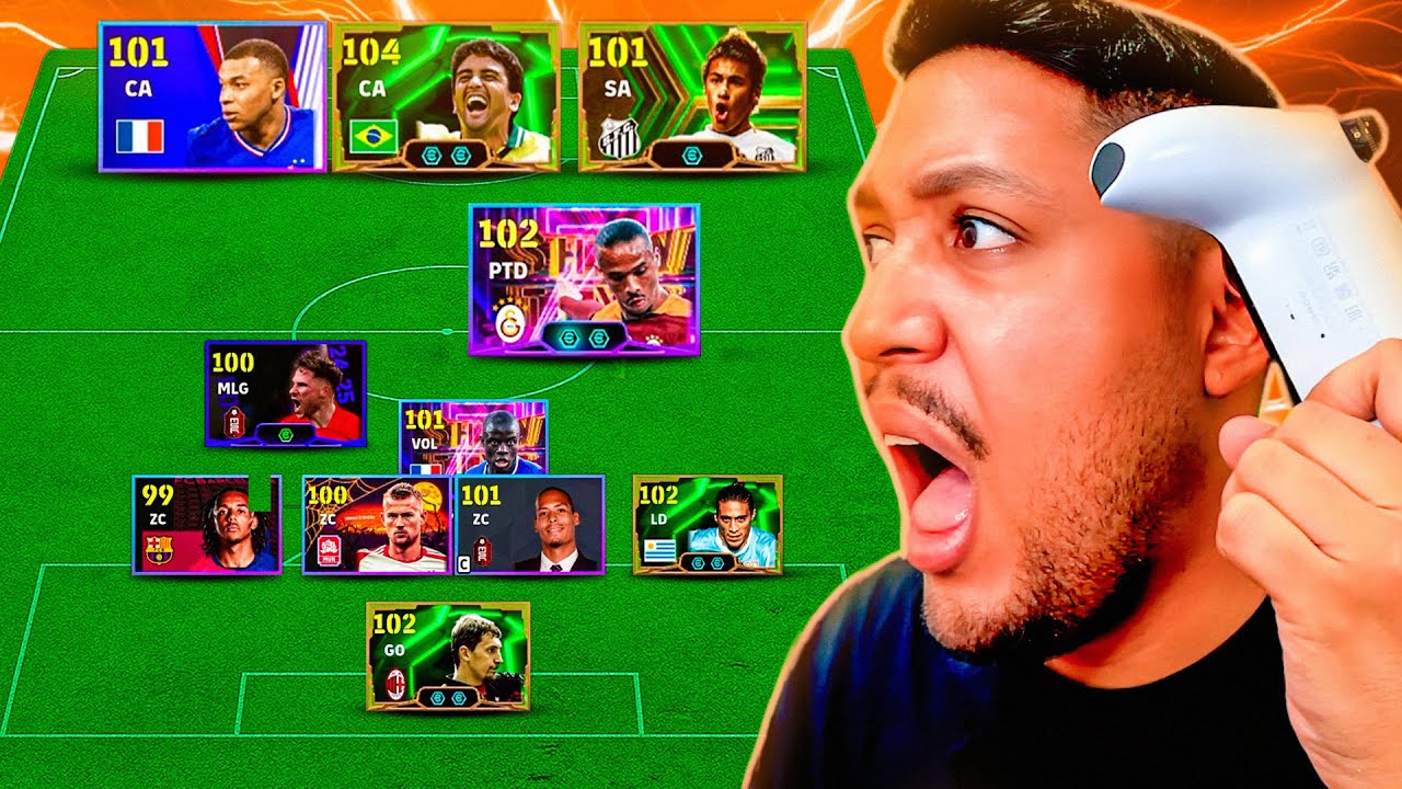 SANÉ, MBAPPÉ, NEY DO SANTOS, BEBETO E OS NOVOS SHOW TIME DO PALMEIRAS E FLAMENGO - EFOOTBALL 2026