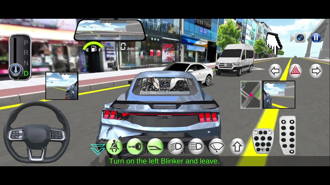 Car driving game 3D driving class this is my 4 video #viral #trending #gameplay #gaming #fun #crazy