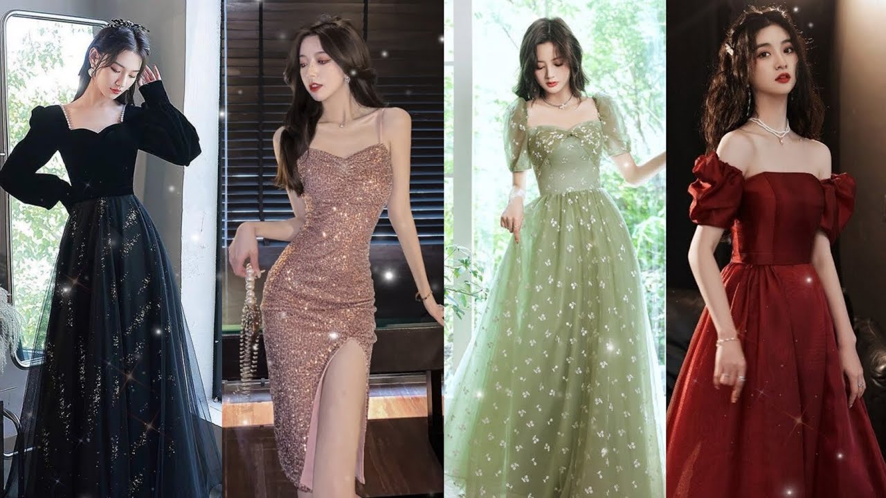 Korean Party Wear Frocks Designs Ideas || Korean Party Dresses Ideas