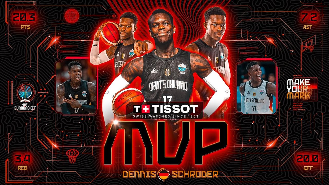 Best of Dennis Schroder 🇩🇪 | TISSOT MVP | FIBA EuroBasket 2025