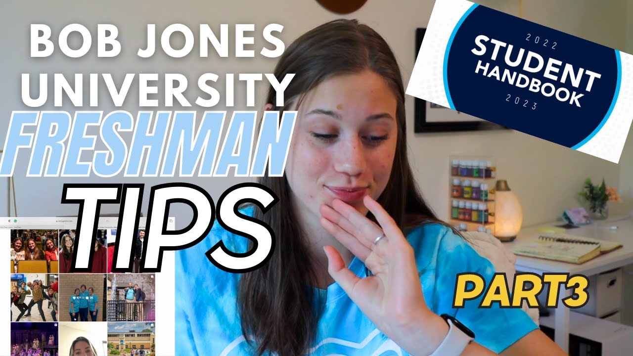 BJU new student tips Freshman tips you need PART 3/3 Everything you should know about Bob Jones uni