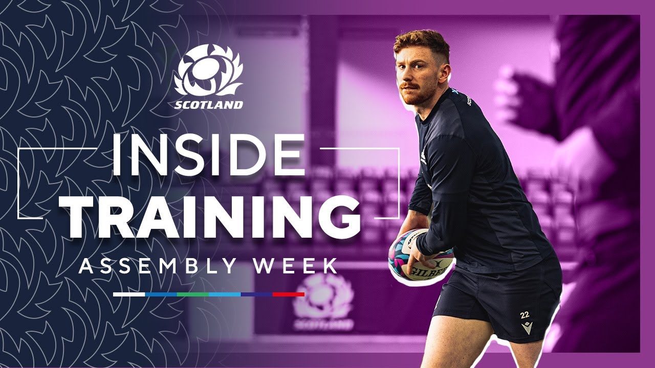 The Scotland Squad Assemble for the 2023 Guinness Six Nations | Inside Training