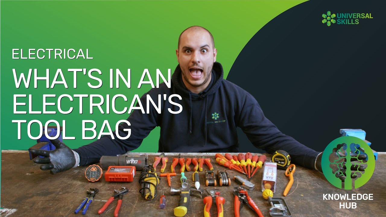 What's in an Electricians tool bag 2024