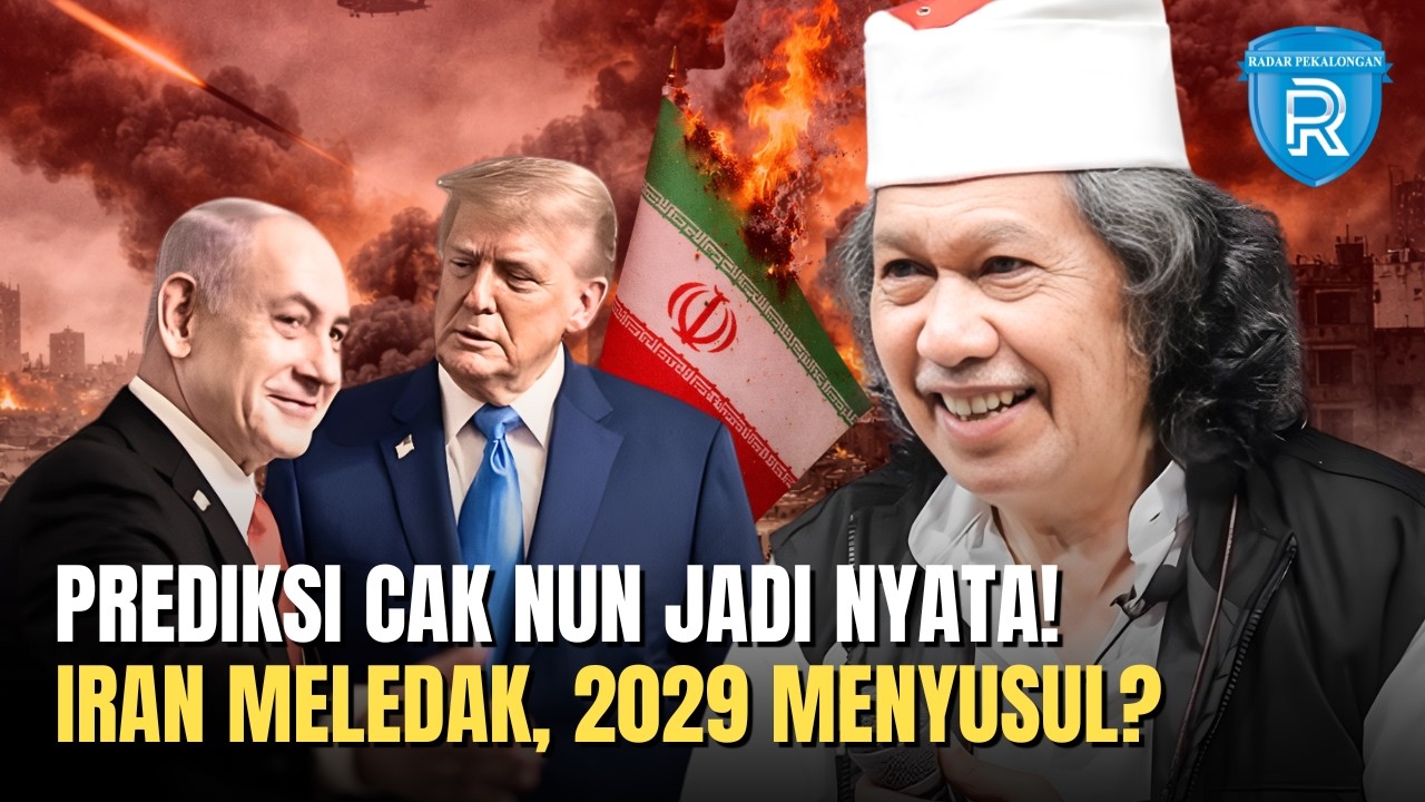 3 Prediksi Cak Nun yang TERBUKTI! Iran vs Israel Meledak, 2029 Bumi Terguncang?!
