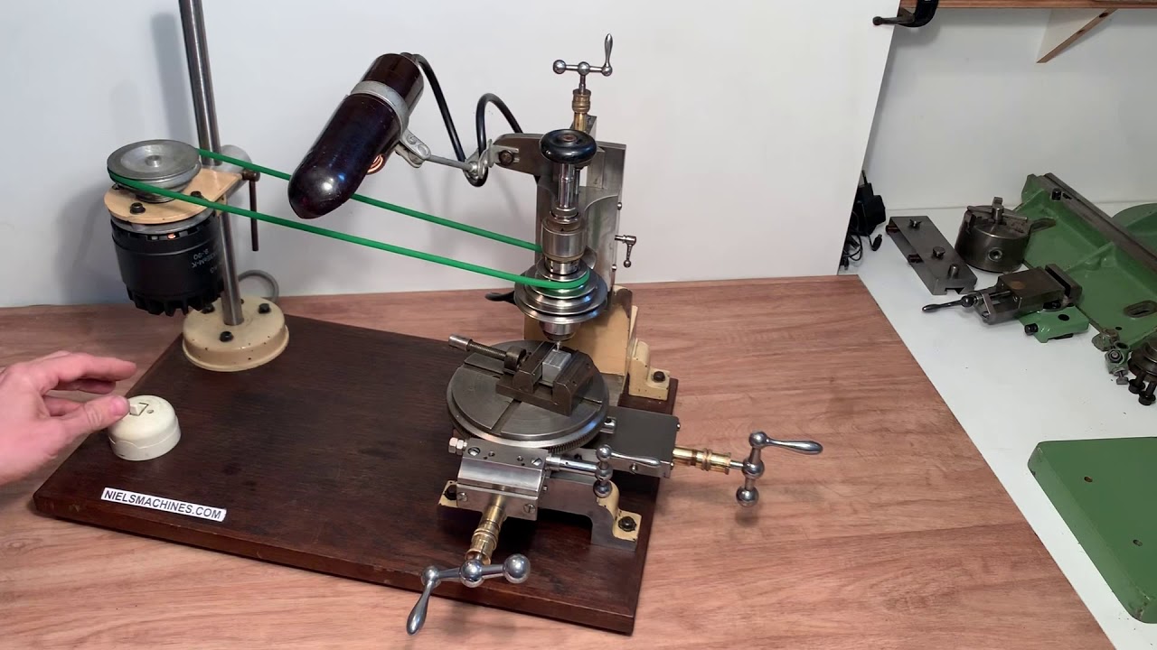 Milling with the Wolf, Jahn & Co Milling / Drilling Machine