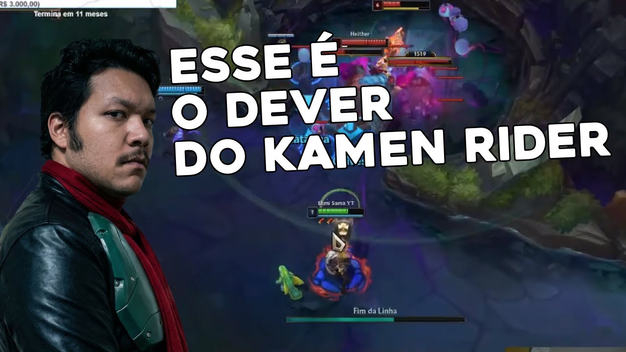 League of Legends Ranked SoloQ - A Missão do Kamen Rider !