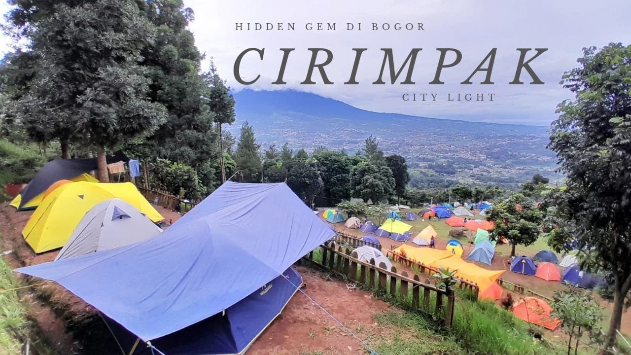 Bukit Cirimpak Bogor Tawarkan Sensasi Camping Asri Ditengah Alam