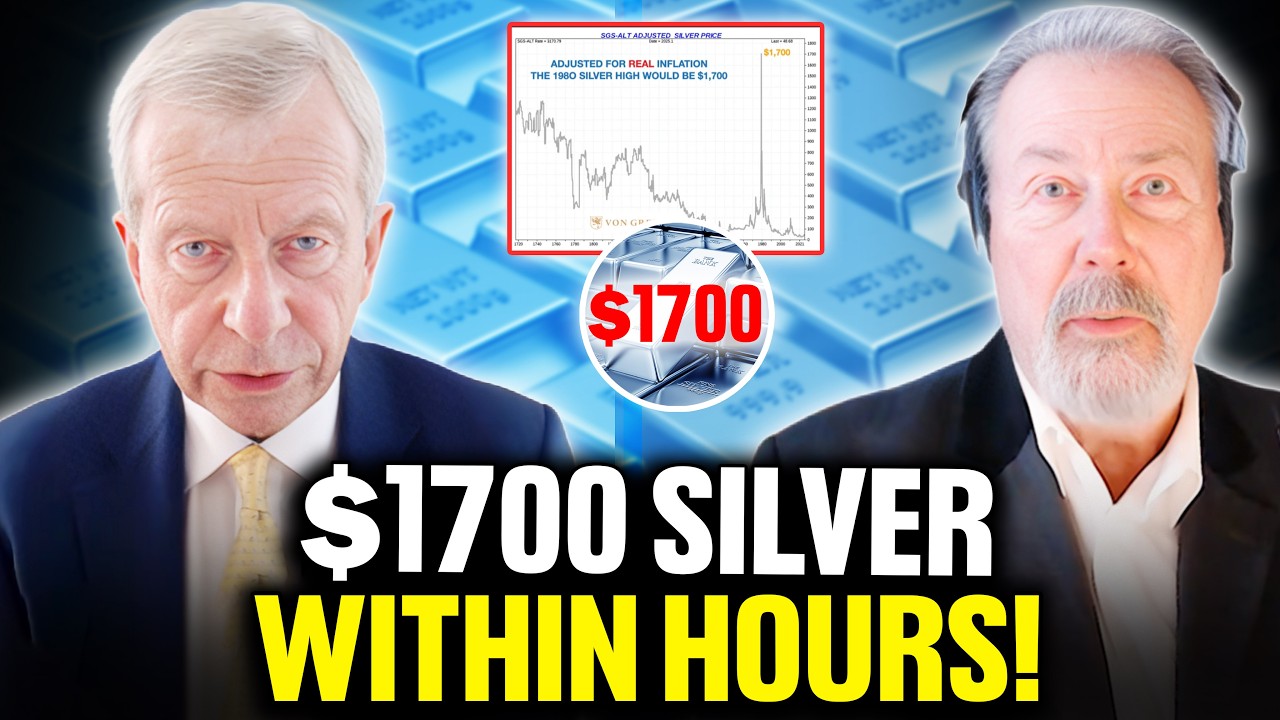$1700 Silver Price Alert! If You Own GOLD or SILVER, WATCH NOW - Egon von Greyerz & David Morgan