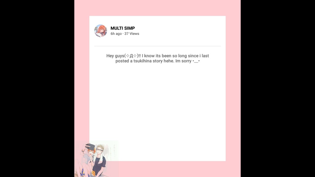 Tsukishima forgot their anniversary?!!| Jealous tangerine| Tsukihina