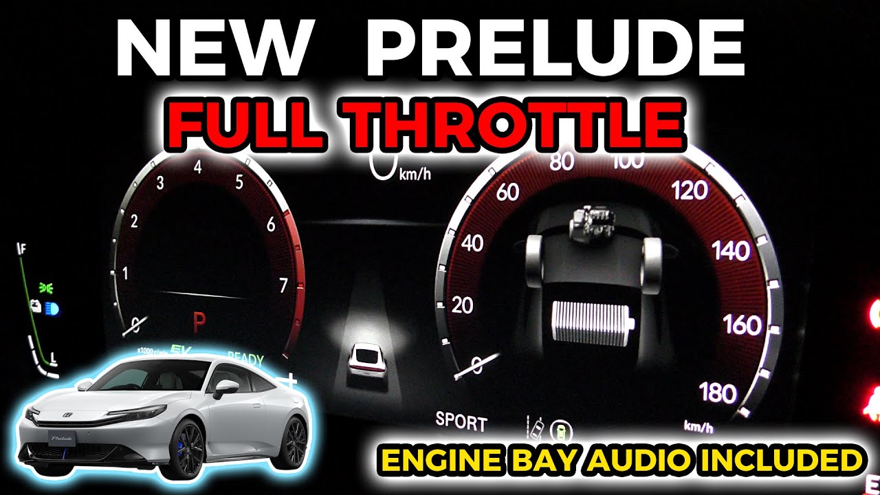 2025 Honda Prelude – Full Acceleration Test & Launch Mode (Japan-Spec Review)