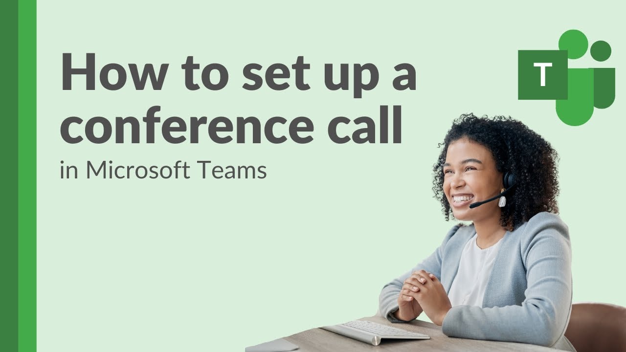 How to set up a conference call in Microsoft Teams