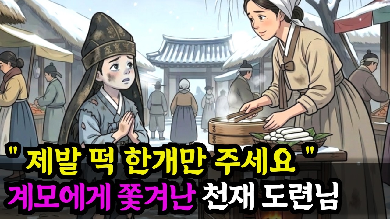 계모에게 쫓겨난 천재 도련님  떡 한 개가 바꾼 인생 | 야담  | 민담 | 오디오북 |