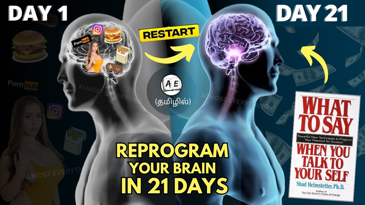 21 Days Challenge | Reprogram YOUR MIND for SUCCESS! What to say when you talk to yourself |AE Tamil