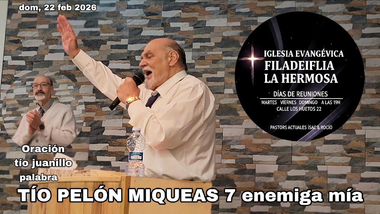Iglesia de la hermosa visita especial  tío pelón#profeta 