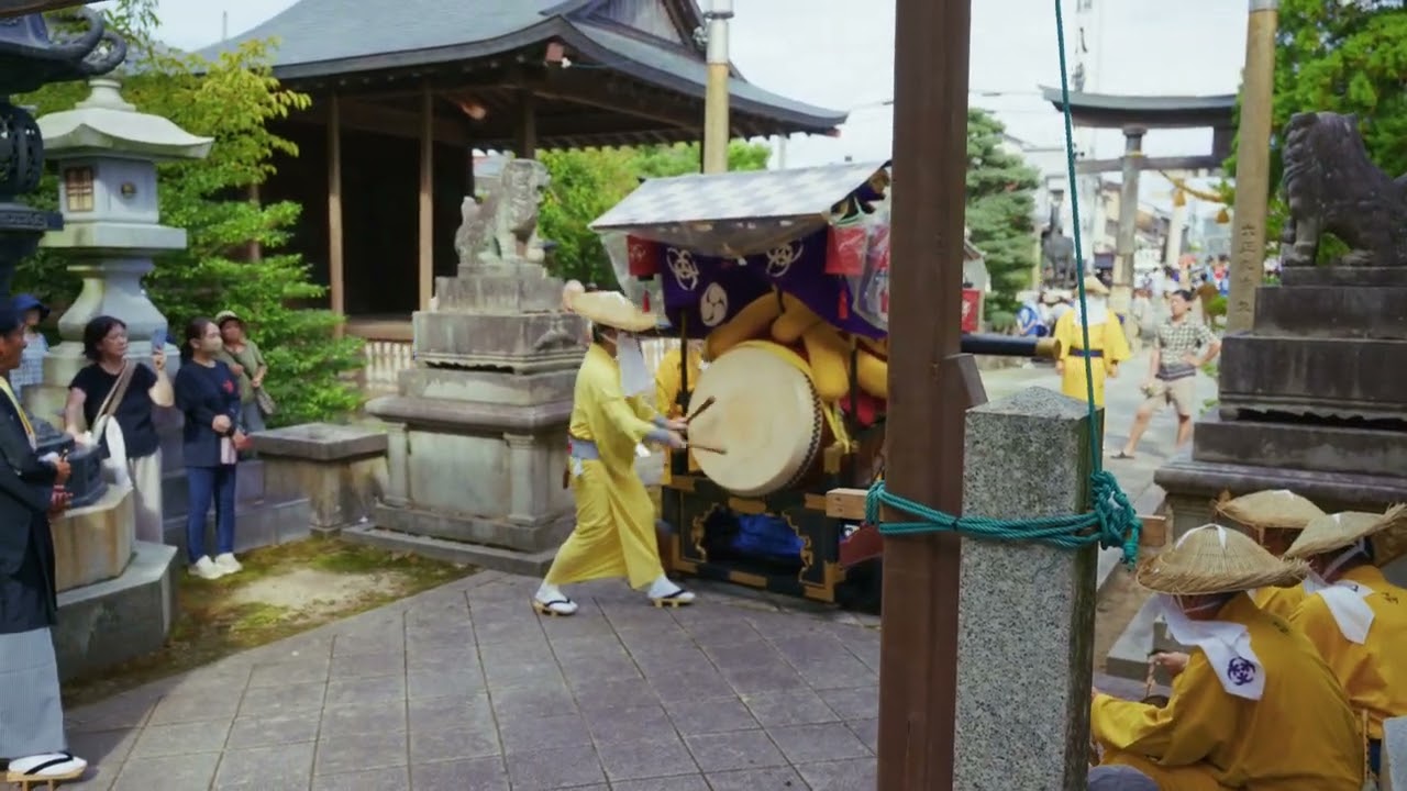 若狭小浜の放生祭（ほうぜまつり）2024【全区の宮入】その２ - 八幡神社例祭
