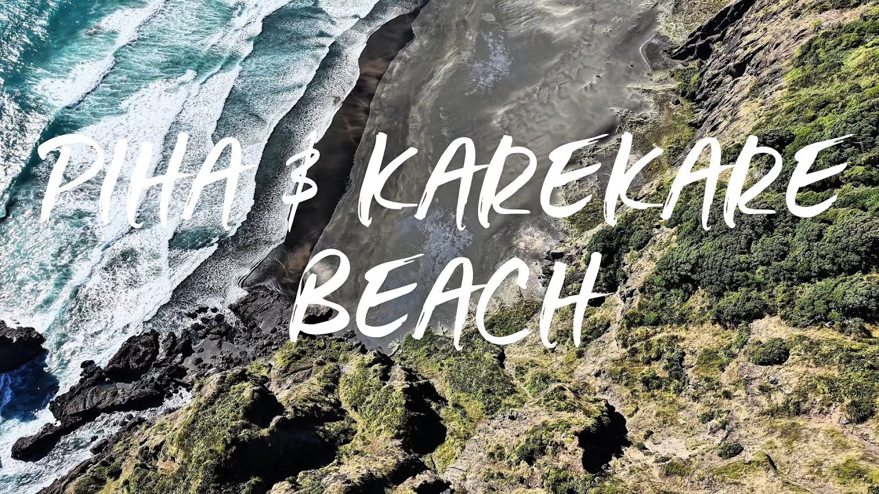 Piha & Karekare Beach #newzealand #sea #mountains #travel #ocean 