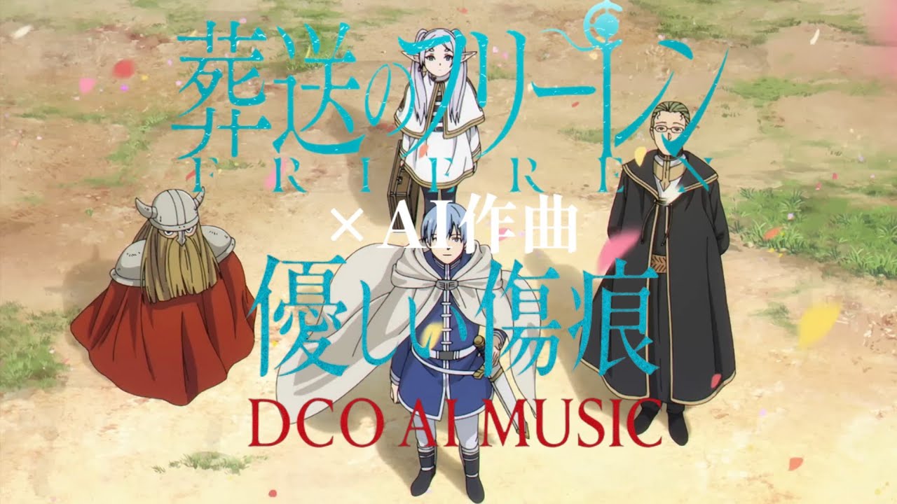 【葬送のフリーレン×AI作曲】優しい傷痕/DCO AI MUSIC 【MAD】