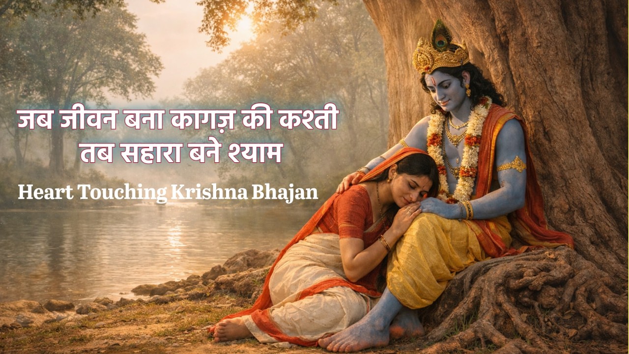 जब जीवन बना कागज़ की कश्ती तब सहारा बने श्याम | Heart Touching Krishna Bhajan 2026 | Live