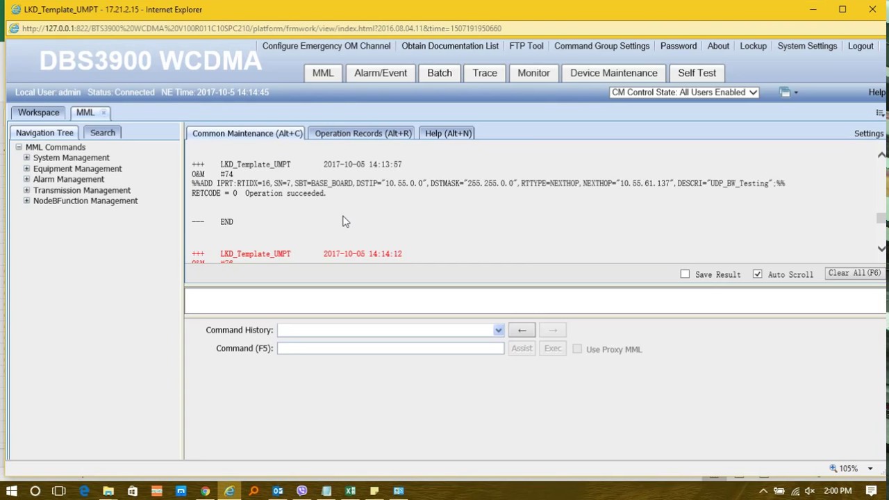 Huawei 3G script installation with initial script