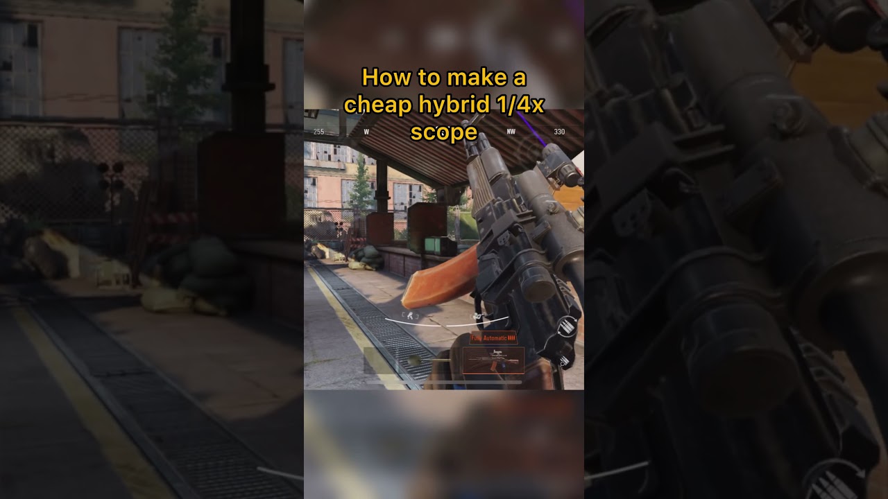 The ultra budget hybrid scope in #arenabreakout