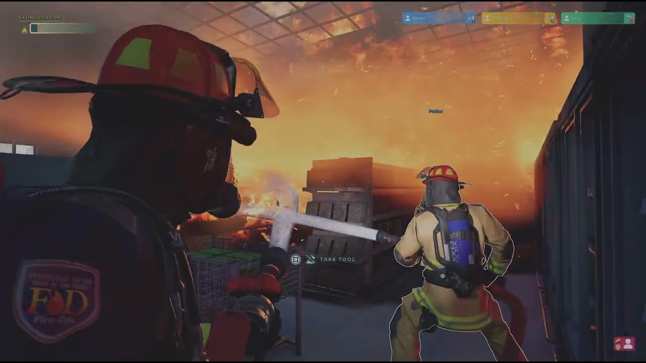 Strip Mall INFERNO! | Firefighting Simulator: IGNITE