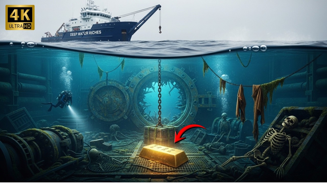 I Broke Into a Sunken Industrial Vault! (SECRET GOLD REVEALED)