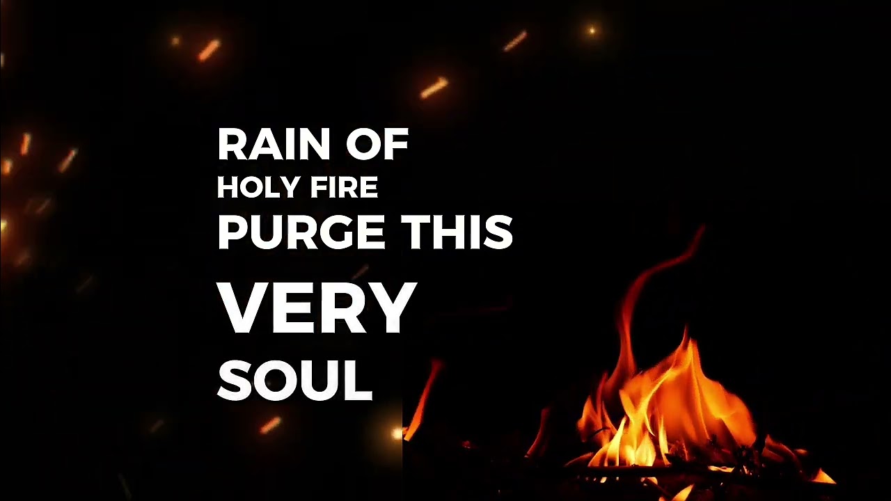 Rain of Holy Fire - Instrumental with lyrics version