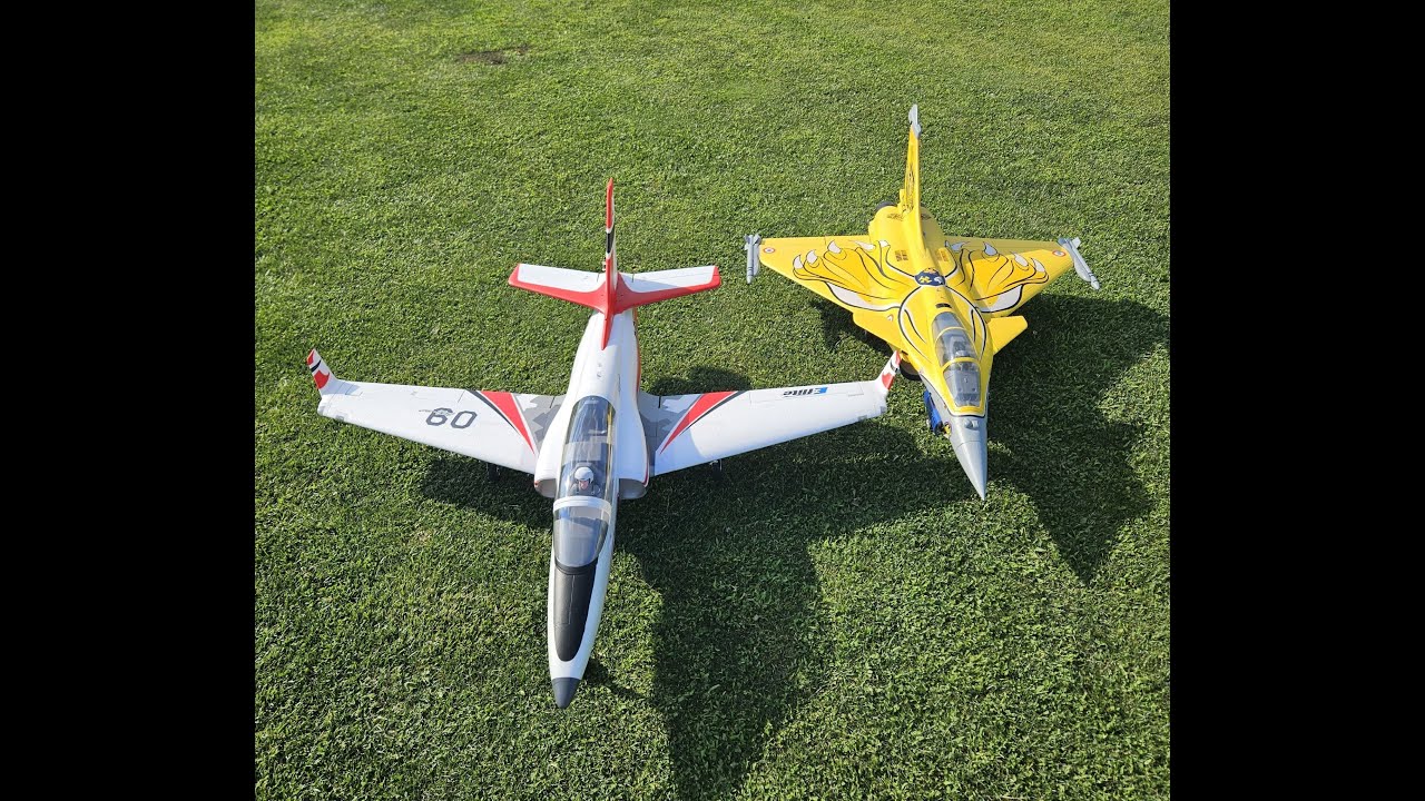 FMS 80mm Rafale vs E-Flite 90mm Viper!