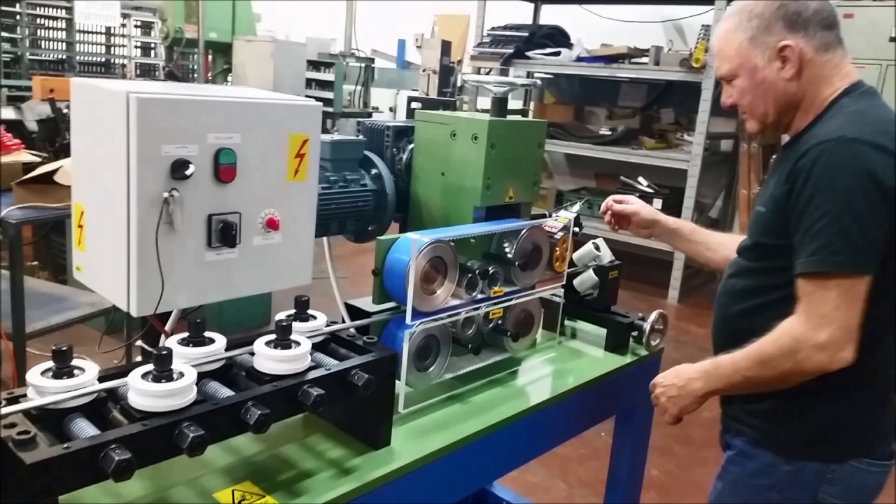 Coil Tubes Straightening Machine