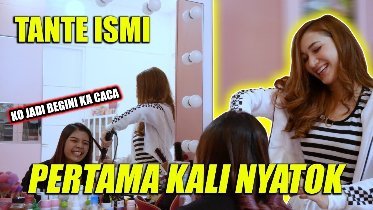 NYATOK RAMBUT TANTE ISMI SAMBIL CURHAT... PERNAH DIKATAIN??!!