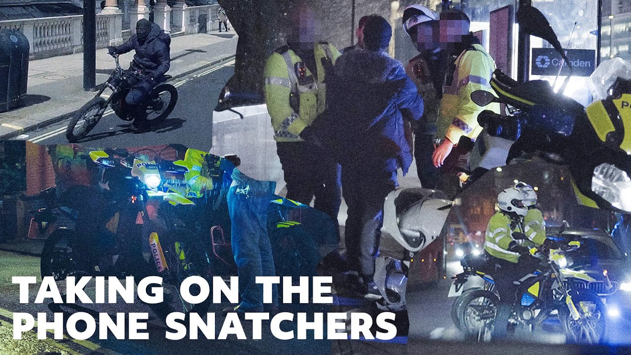 Taking on London's phone snatchers | Police action