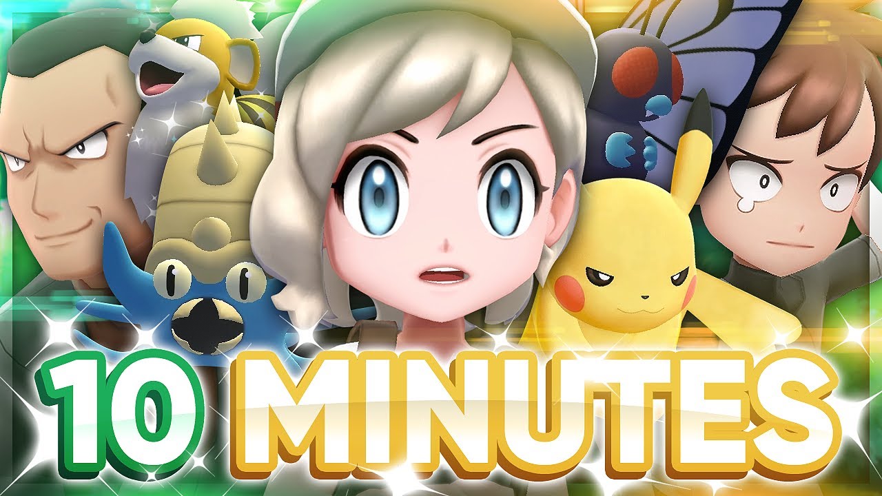 POK&Eacute;MON LET'S GO EN 10 MINUTES !