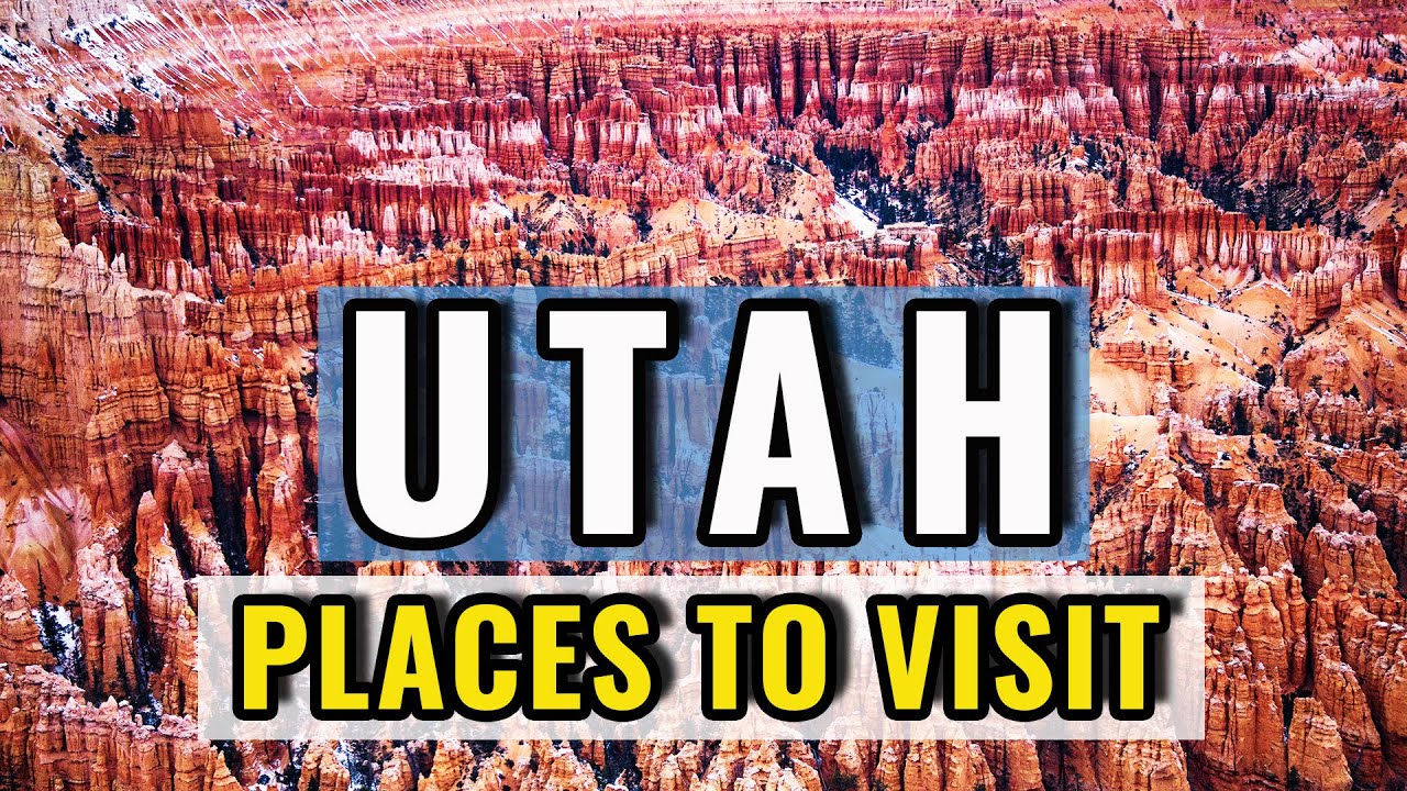Top 8 Places to Visit in UTAH | Watch this Before you Go