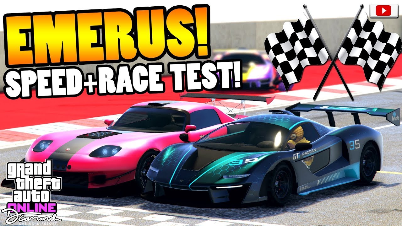 🤯🏁Verkauft Den Vagner!😭🏁 PROGEN EMERUS Speed + Race Test! GTA 5 Online Diamond Casino Update DLC