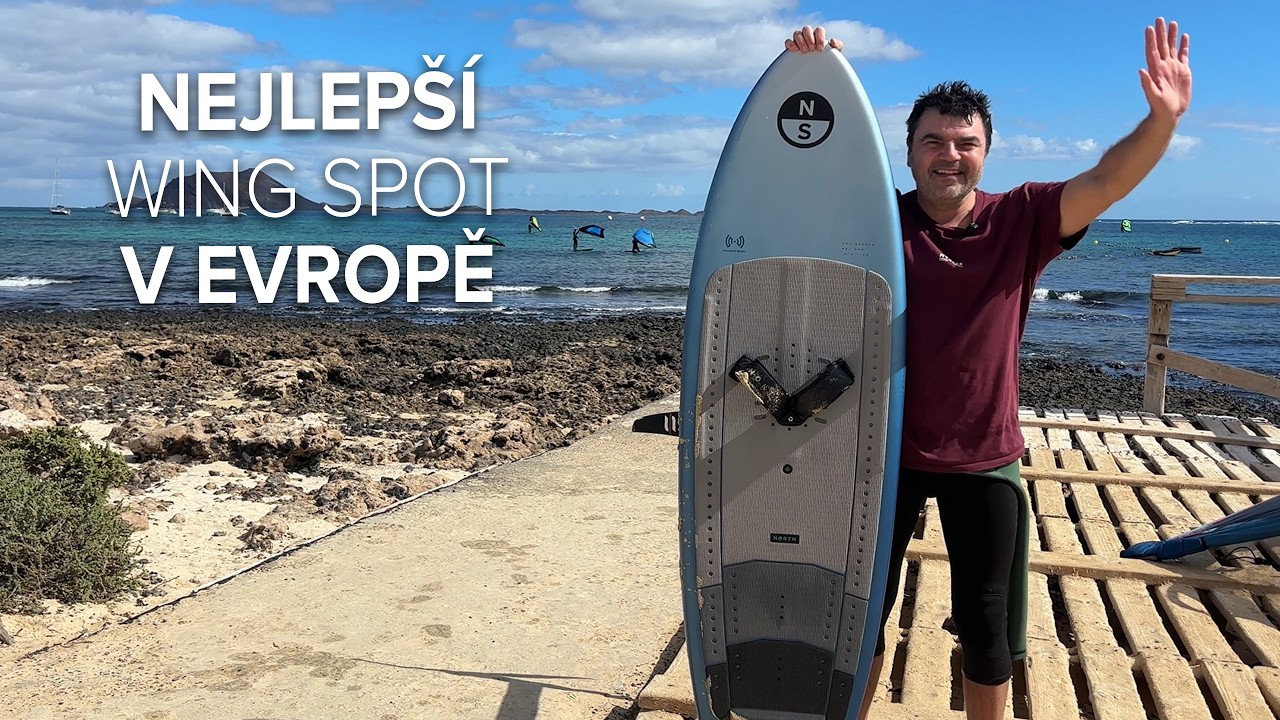 Nejlepší wingový spot v Evropě! / The Best Wing Foiling Spot in Europe!