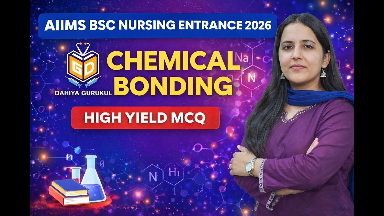Chemical Bonding High Yield MCQ Session