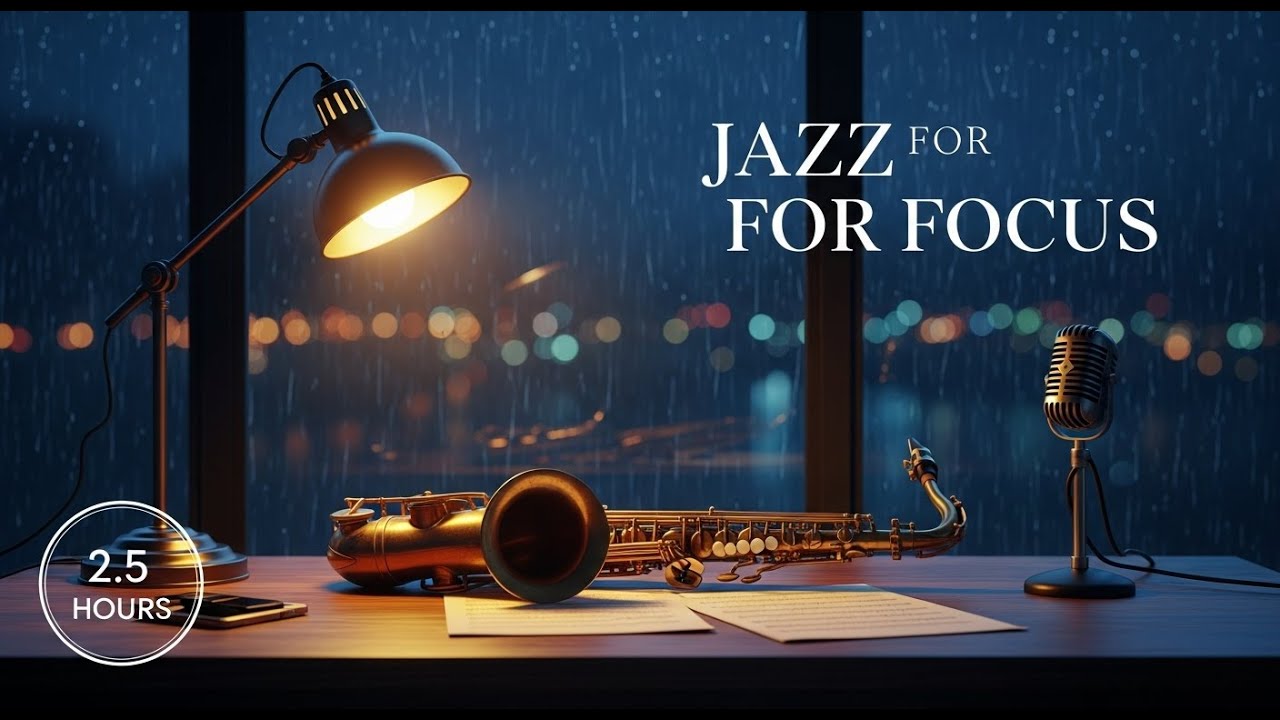 This Jazz Instantly Calms Your Mind and Improves Focus (2:30 Hours)