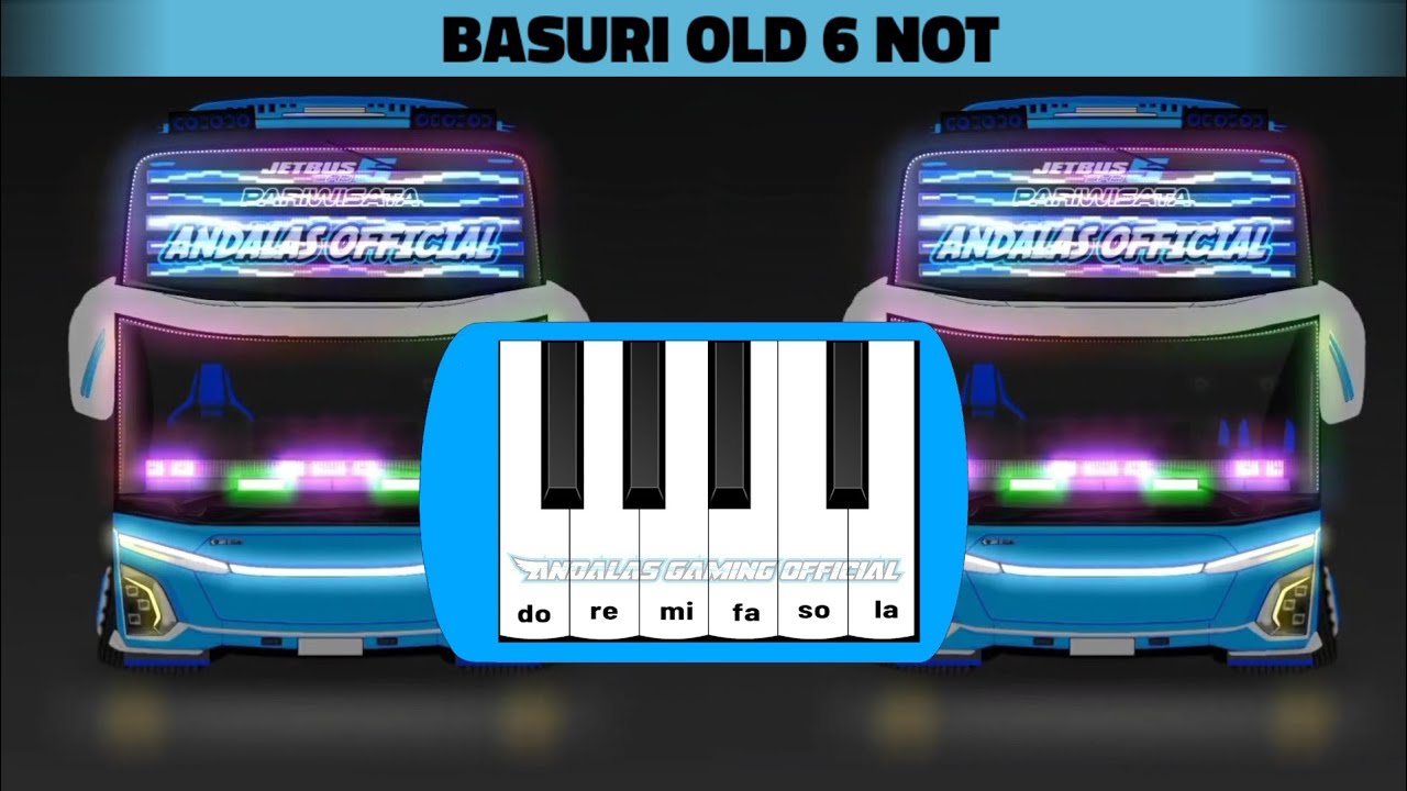 Telolet Basuri Old 6 Not Versi Pianika || Basuri Pianika