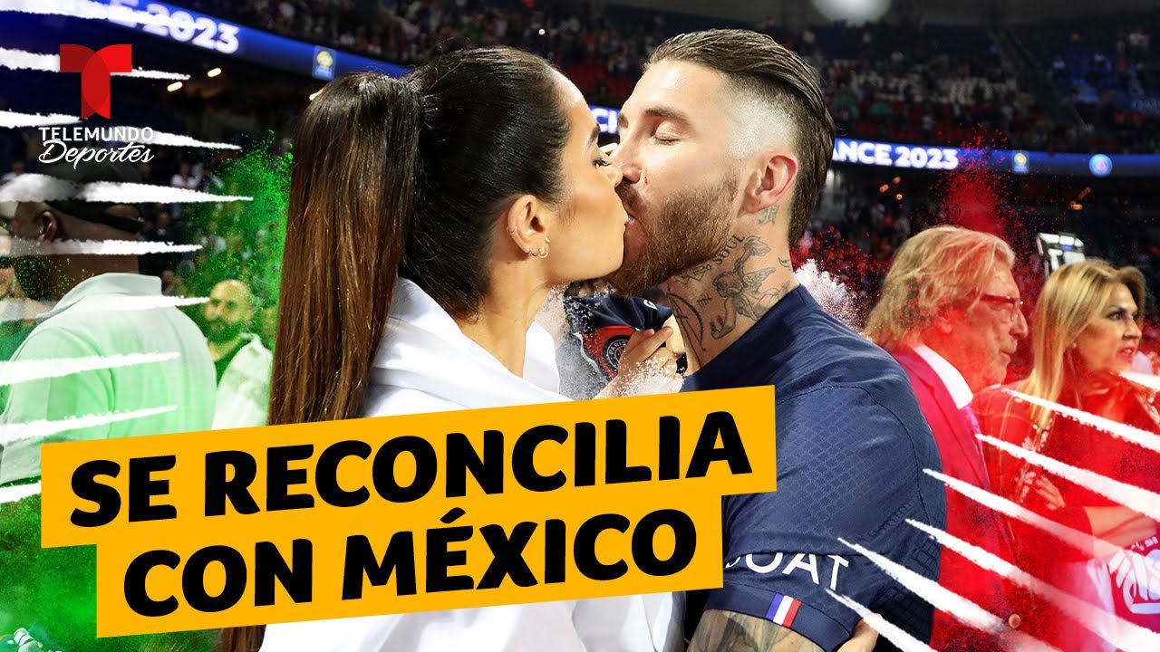 Esposa de Sergio Ramos asegura estar enamorada de México | Telemundo Deportes