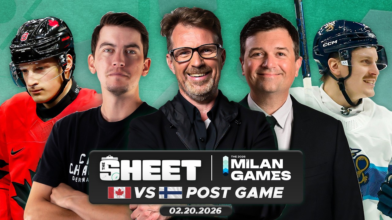 Canada vs Finland Semifinal Post Game Show ft. Tyler Yaremchuk & Greg Wyshynski | The Sheet