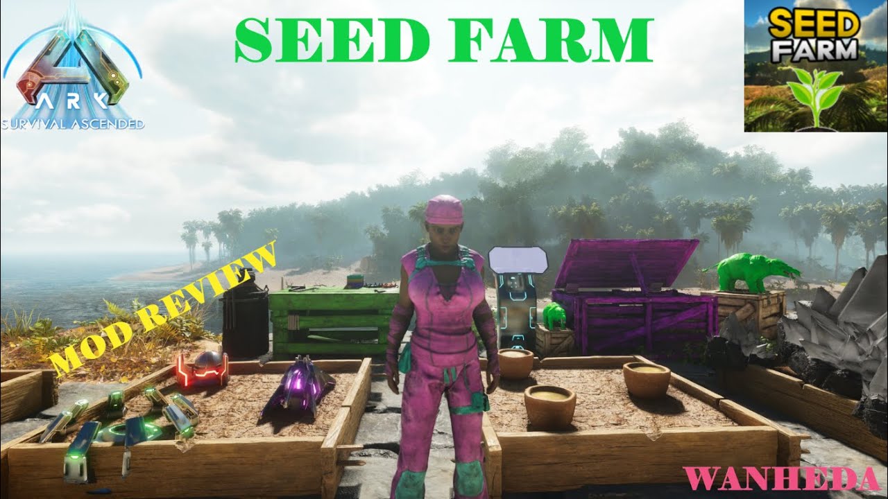 Обзор мода Ark Ascended: Seed Farm CrossPlay