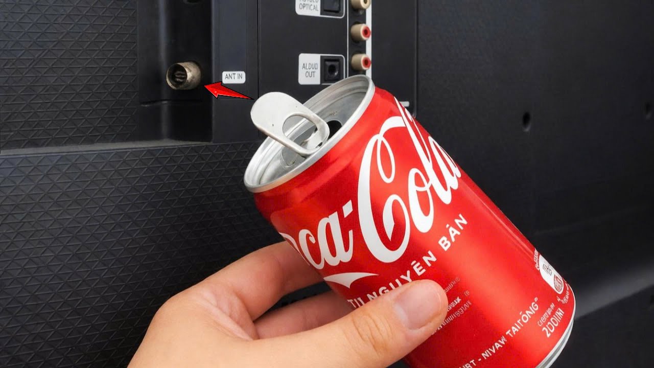 Имея всего лишь дешевую банку Coca-Cola, вы можете бесплатно смотреть телеканалы в формате Full HD.