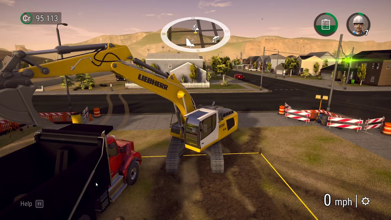 Dig With Liebherr R936 Excavator Construction Simulator 2 US - Pocket Edition
