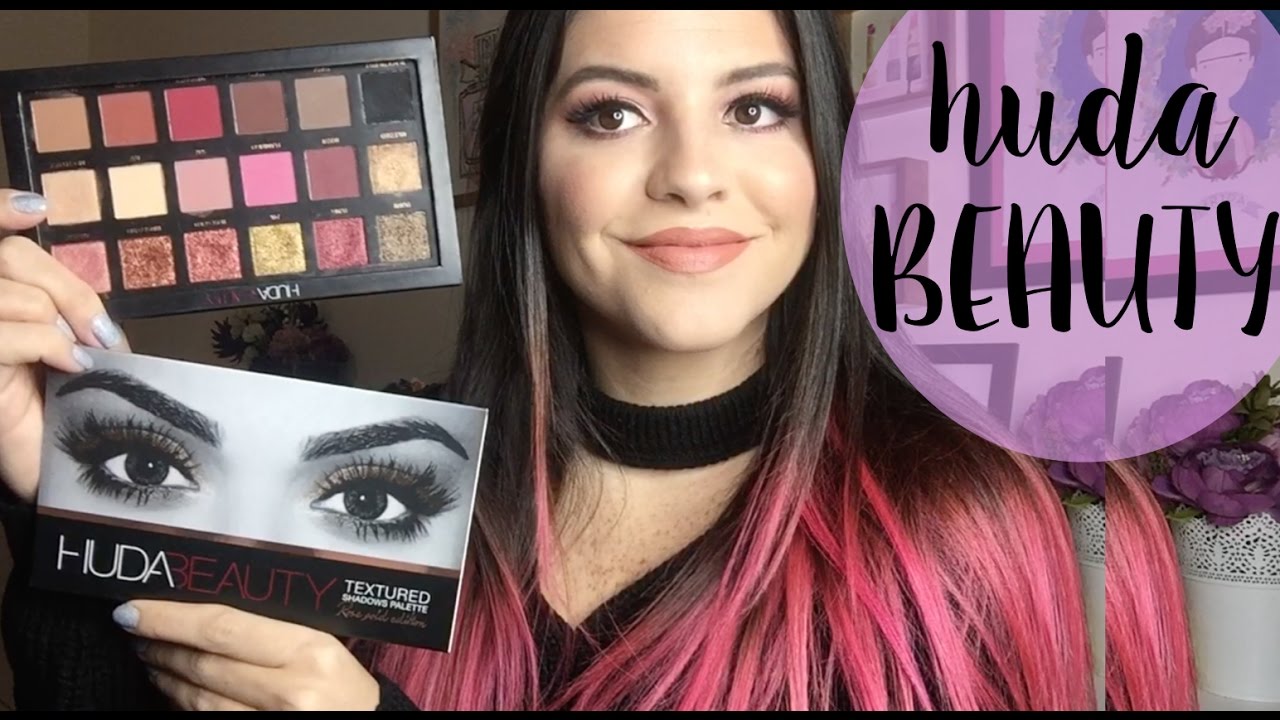 PALETA HUDA BEAUTY ¿VALE LA PENA? (Reseña/Swatches & Tutorial)