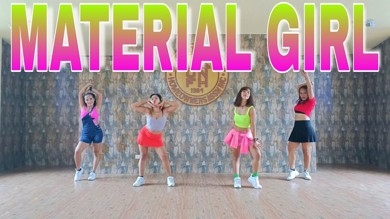 MATERIAL GIRL | Dj YuanBryan Remix | Dance Fitness | Hyper movers