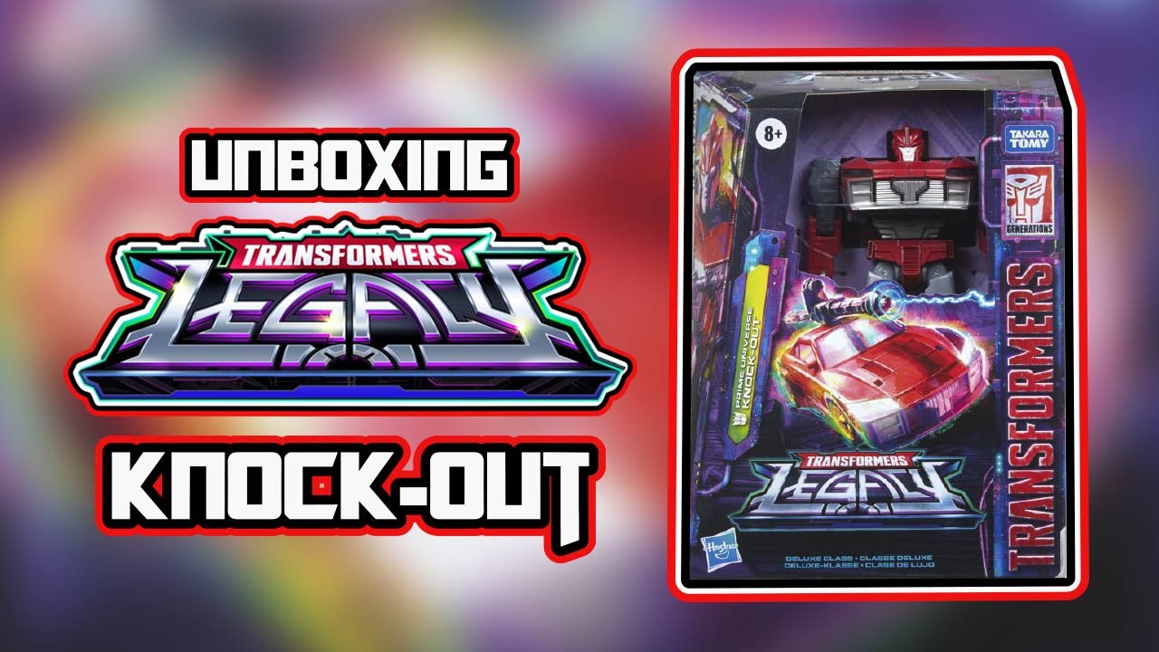 Unboxing || Review: Transformers LEGACY Deluxe Class: Knock Out