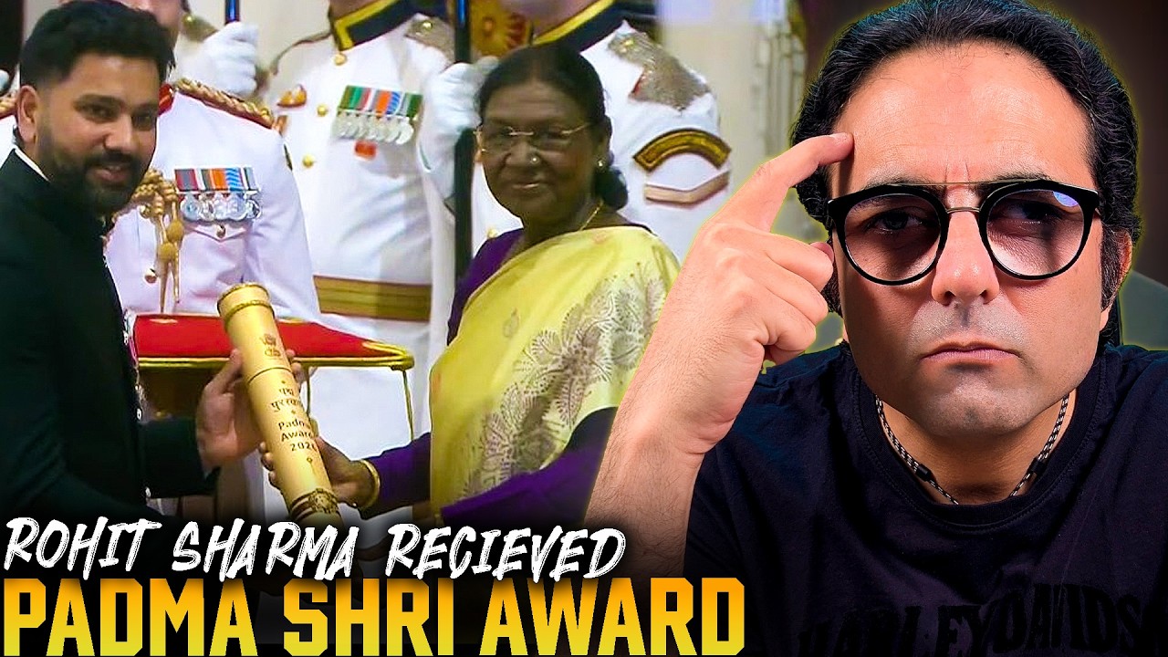 Rohit Sharma has been awarded with Padma Shri Award 🏏🏅